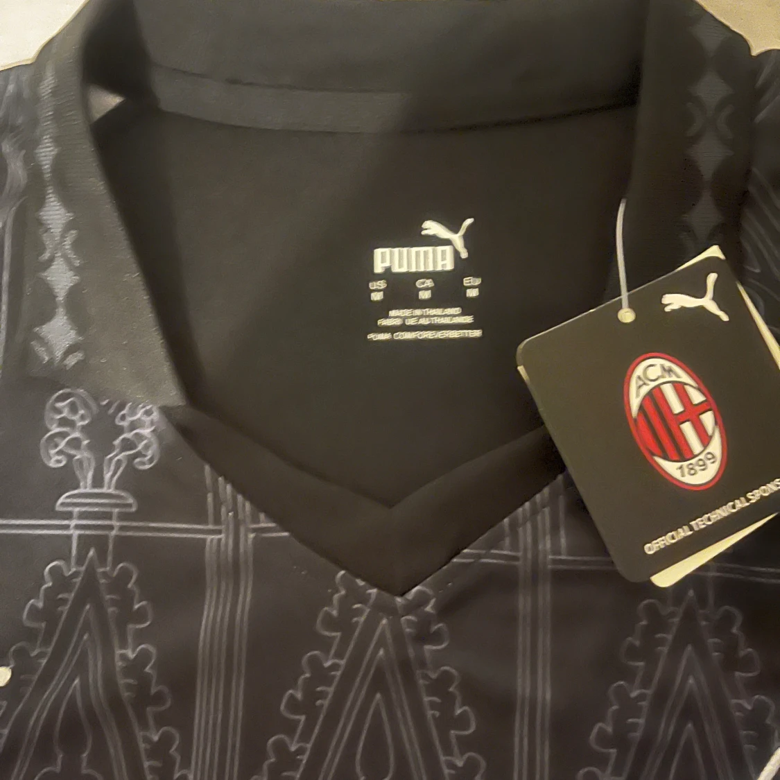 Svart AC Milan fotbollströja från Puma - 1