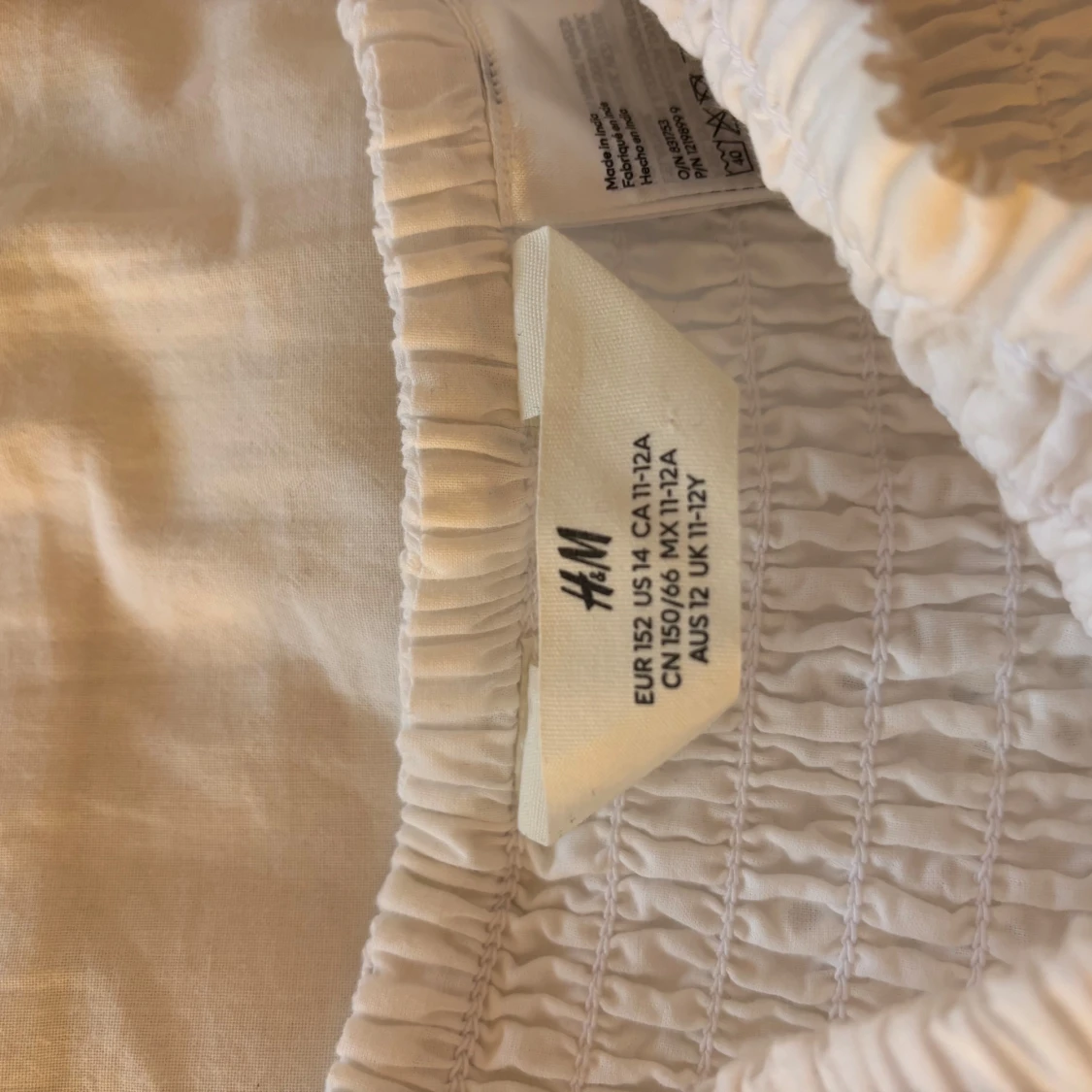 Vit volangkjol från H&M - 3