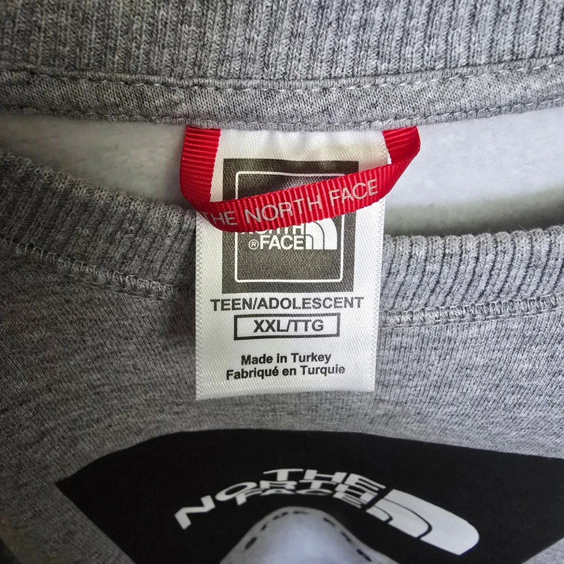 Grå sweatshirt från The North Face - 1