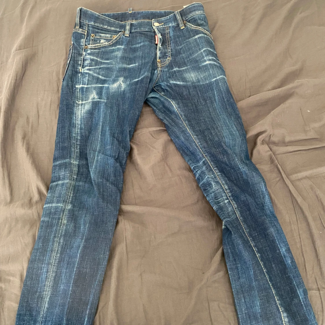 Blå jeansbyxor från Dsquared2 - 3