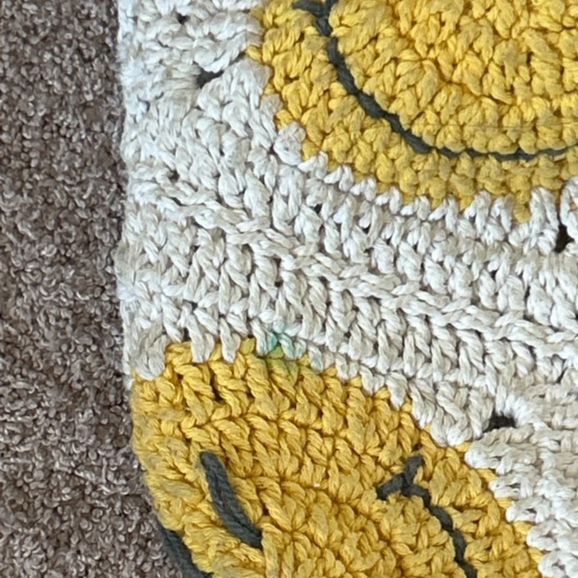 Handgjord väska från Thailand med smileys - 4