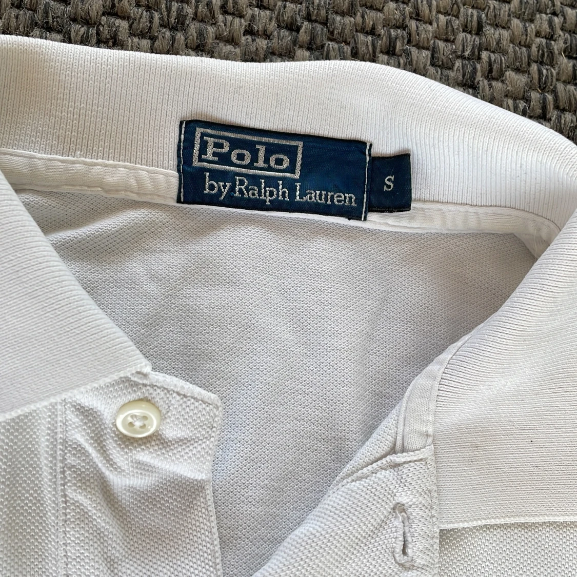 Vit pikétröja från Ralph Lauren - 2