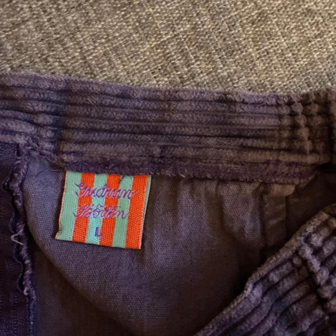 Lila manchesterkjol - 4