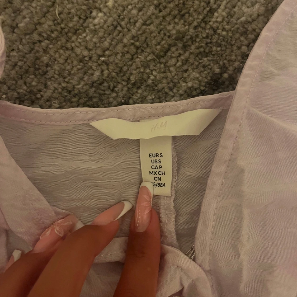 Ljuslila långklänning  - 1