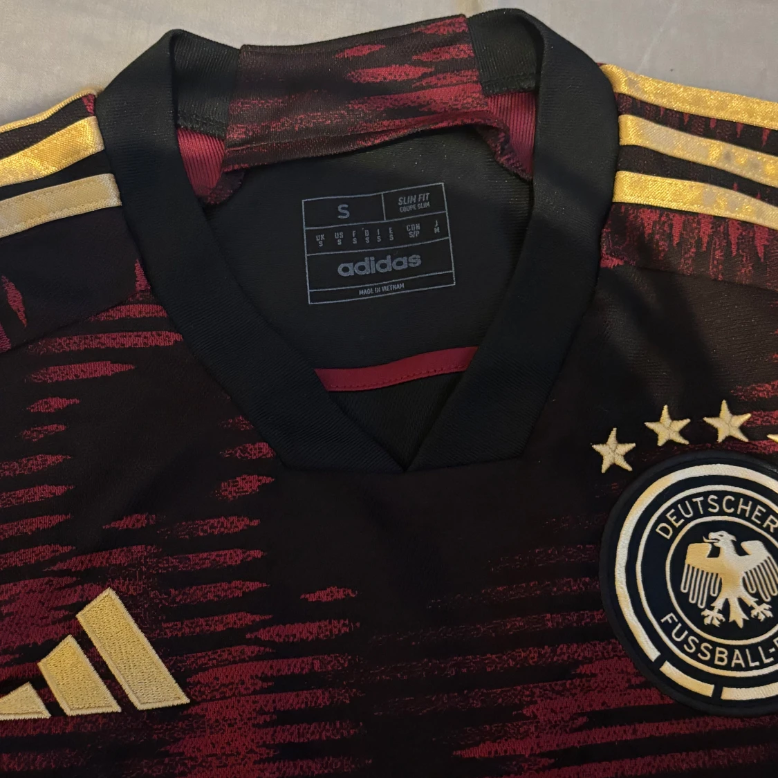 Tysklands matchtröja Adidas S - 1