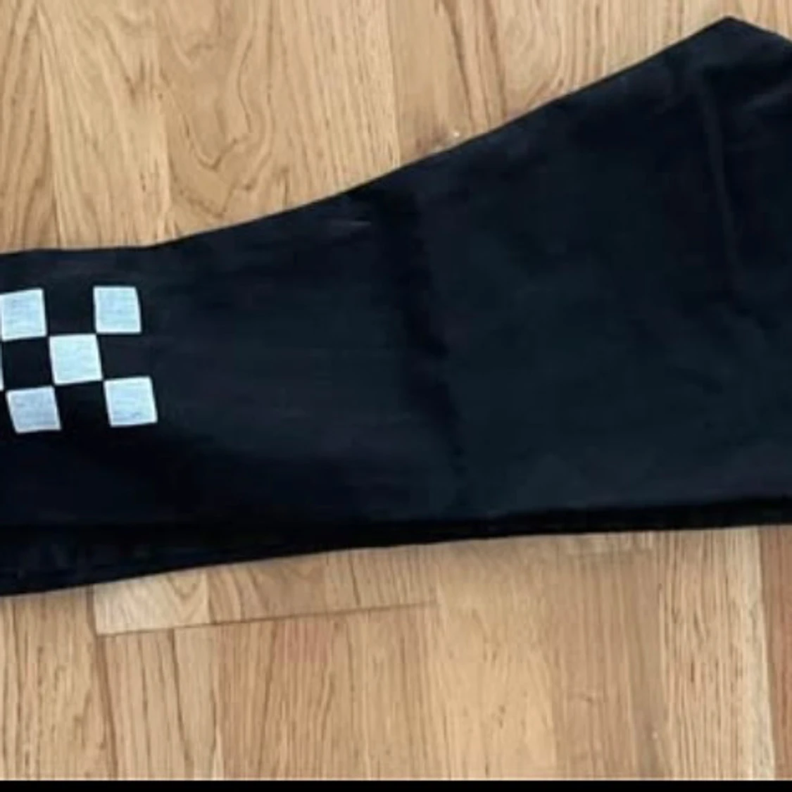 Svarta jeans från Brave Soul med rutdetalj - 2