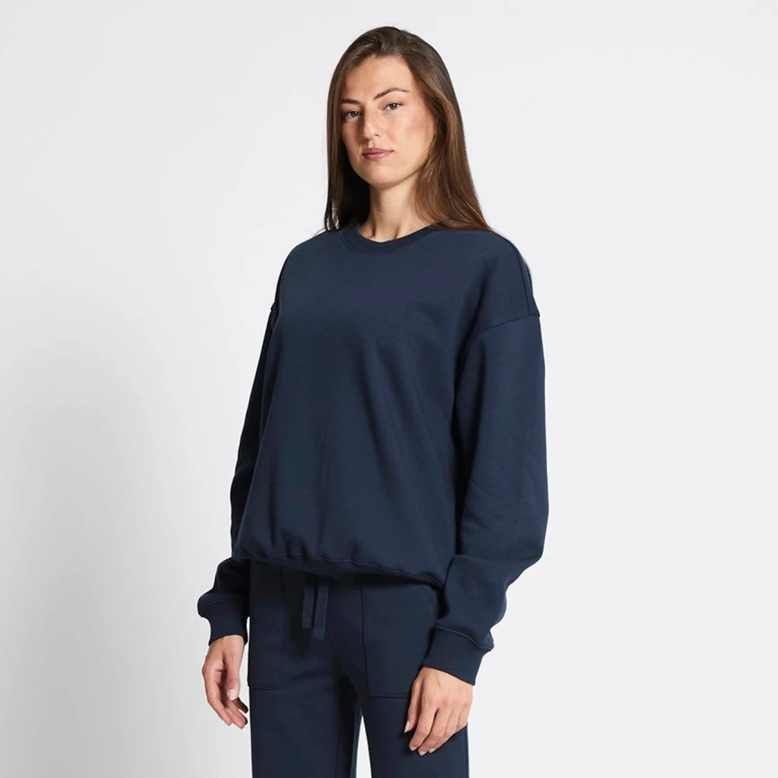Mörkblå sweatshirt från 157  strl xs