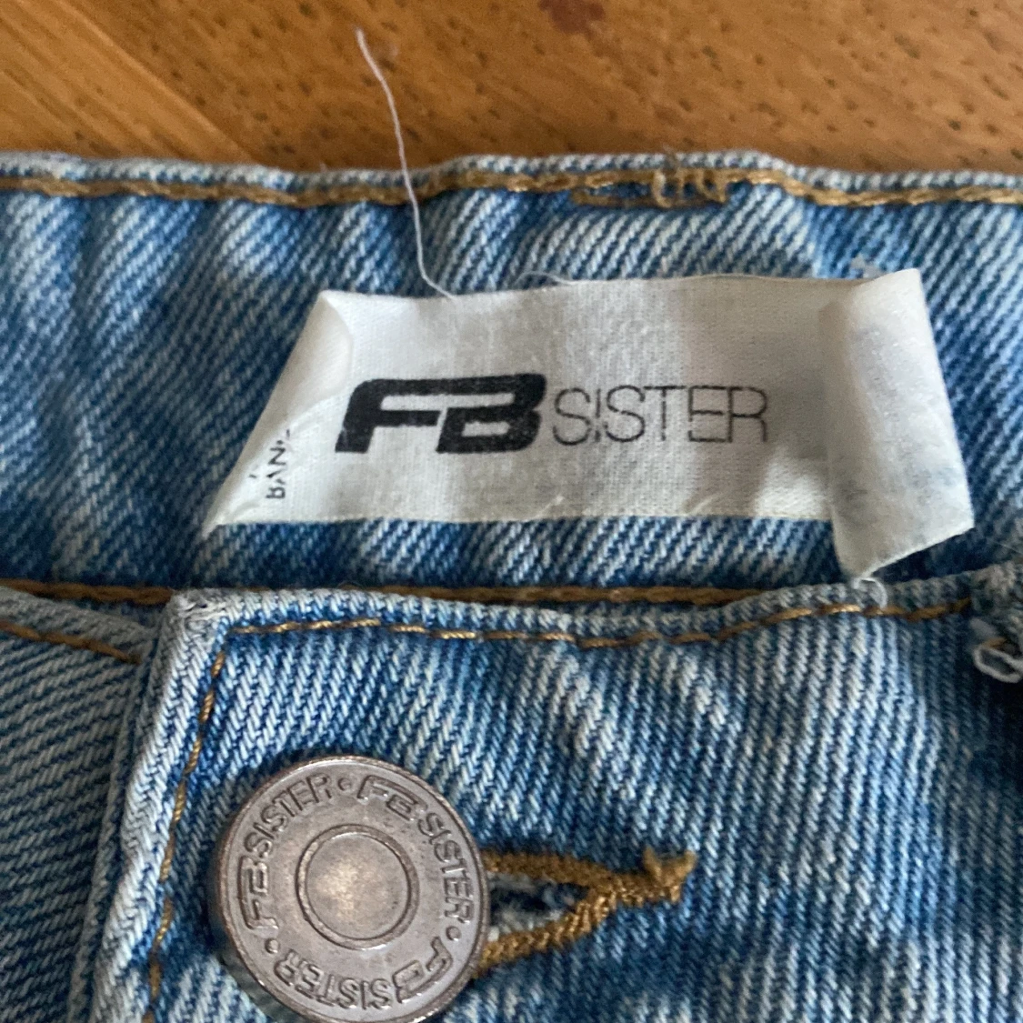 Blå jeansshorts från FB Sister - 2