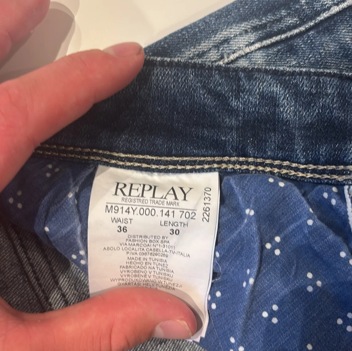 Blå Replay jeans - 2