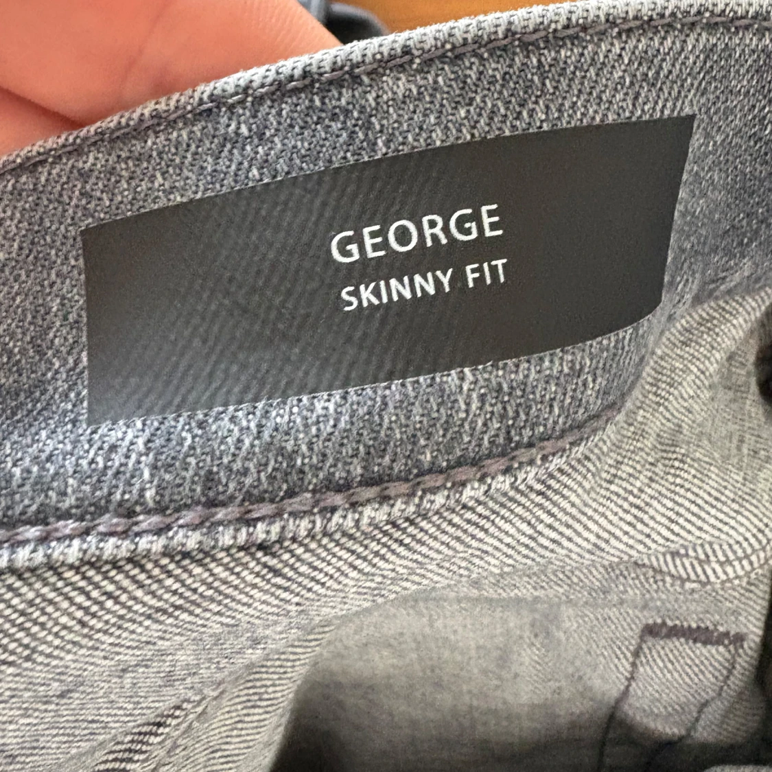 Grå skinny jeans från George, stl 32 - 2