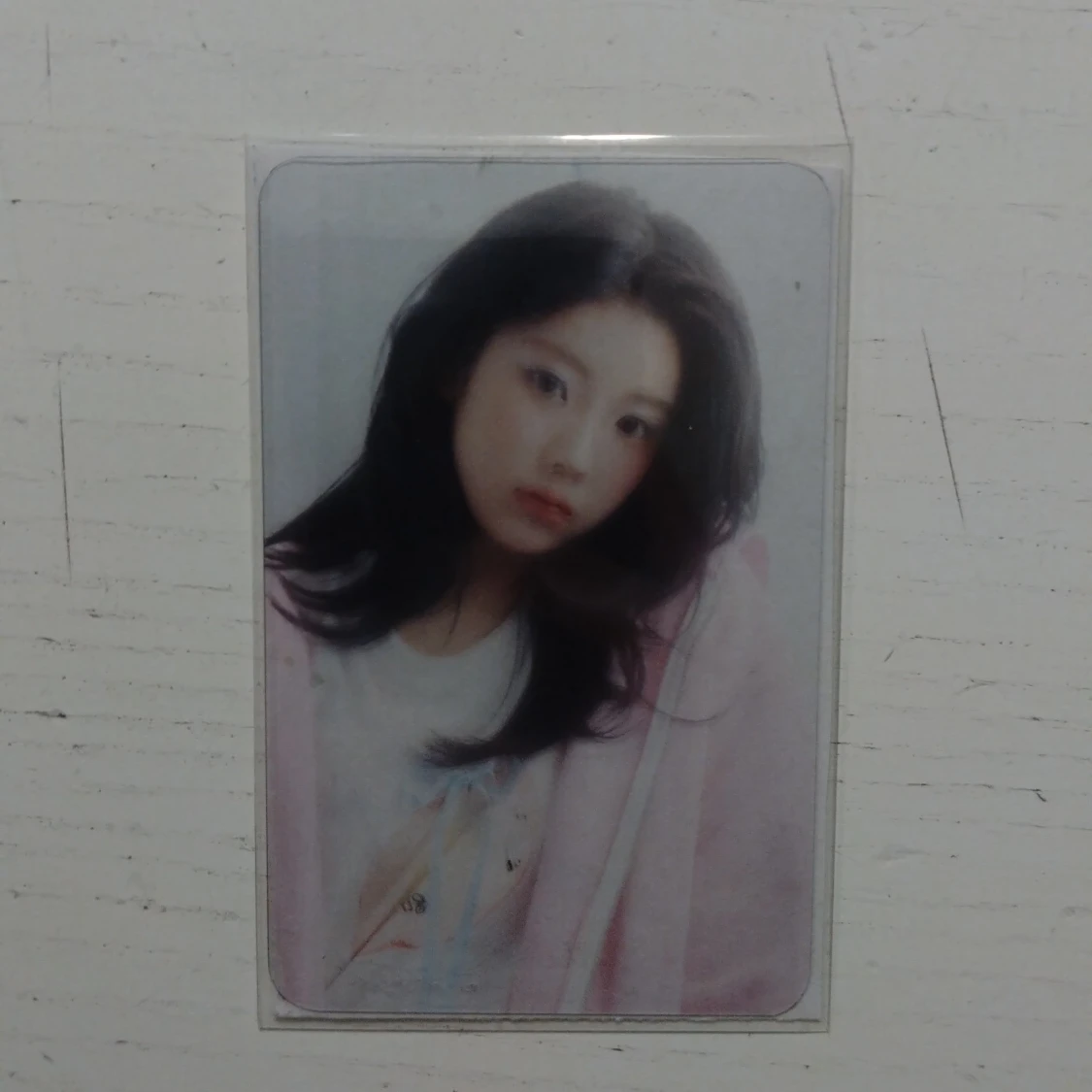 Woonhe illit clear card k-pop Photocard