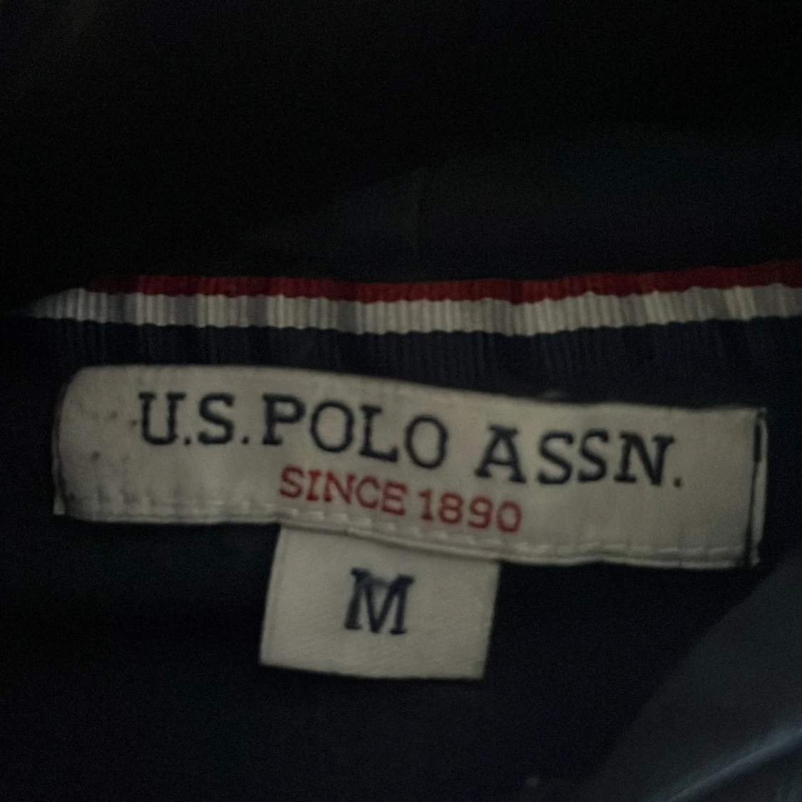 Marinblå hoodie från U.S. Polo Assn. - 2