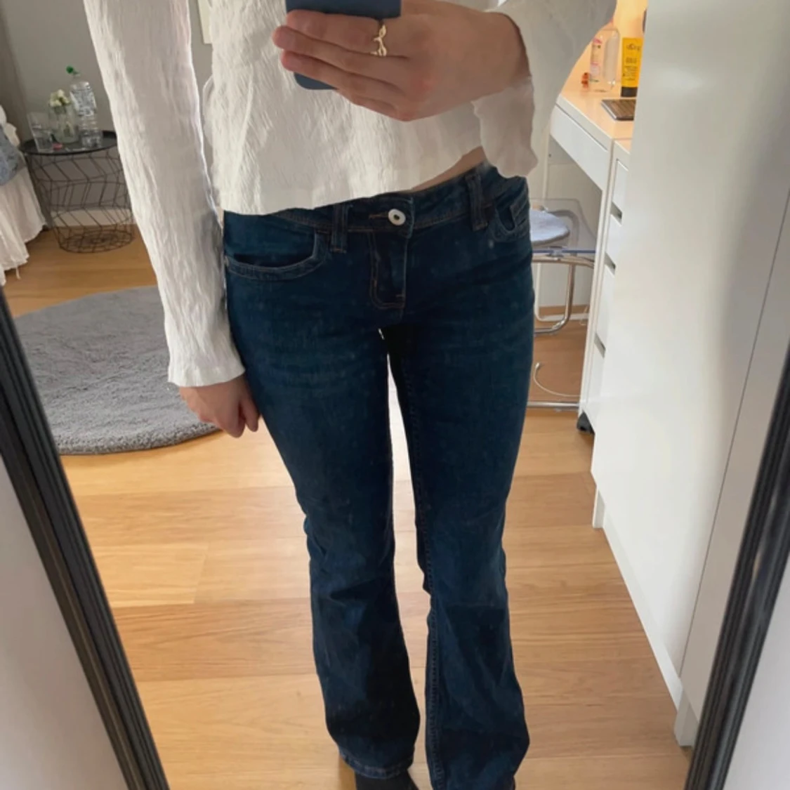 Low waist bootcut jeans - 1