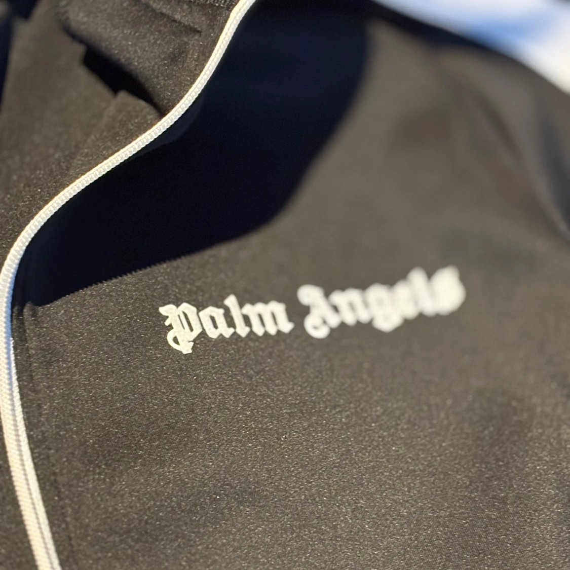 Svart Palm Angels track jacka - 2