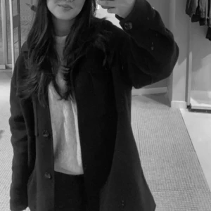 Svart kappa - Svart kappa använt några gånger 