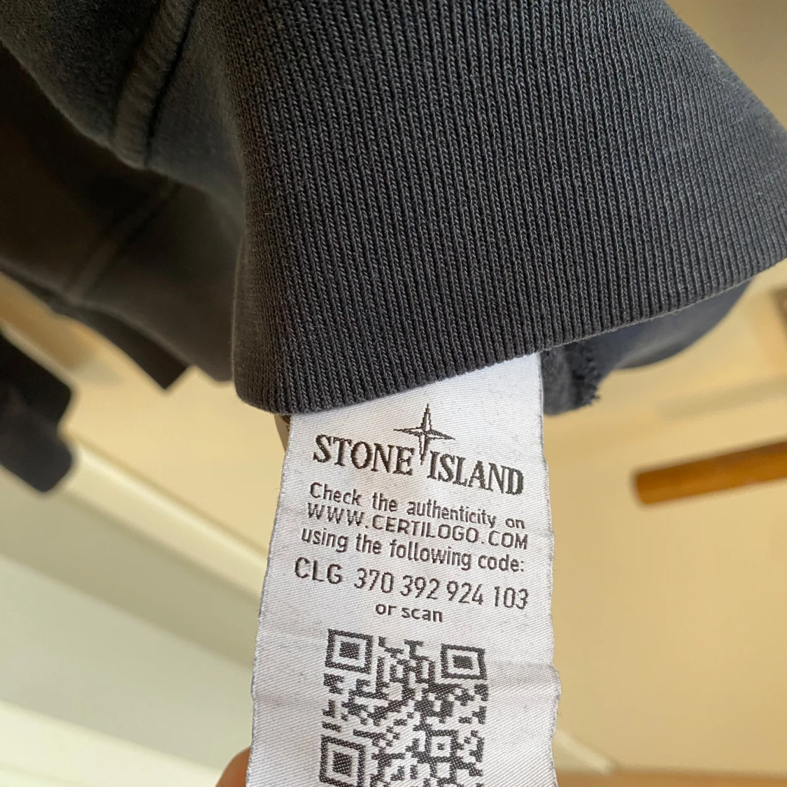 Mörkblå sweatshirt från Stone Island - 3