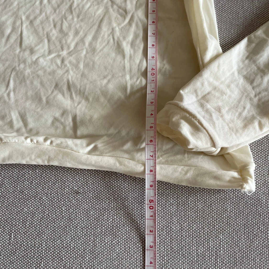 Ljusgul långärmad topp - 3