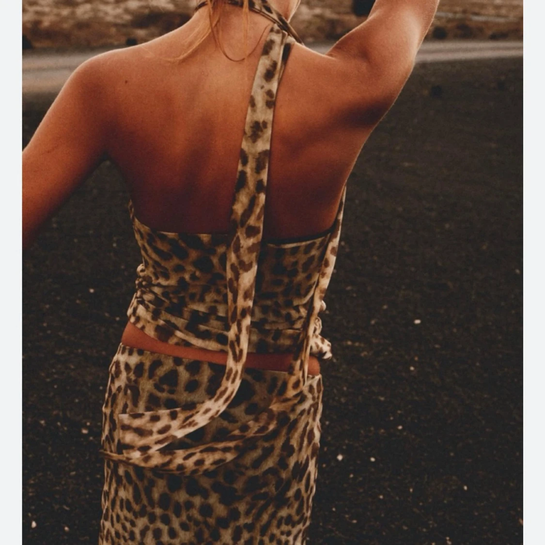 Zara leopardtopp - 90