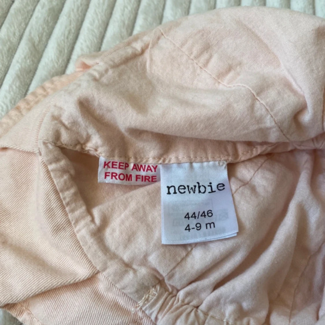 Ljusrosa solhatt från Newbie, barn 4-9 månader  - 4