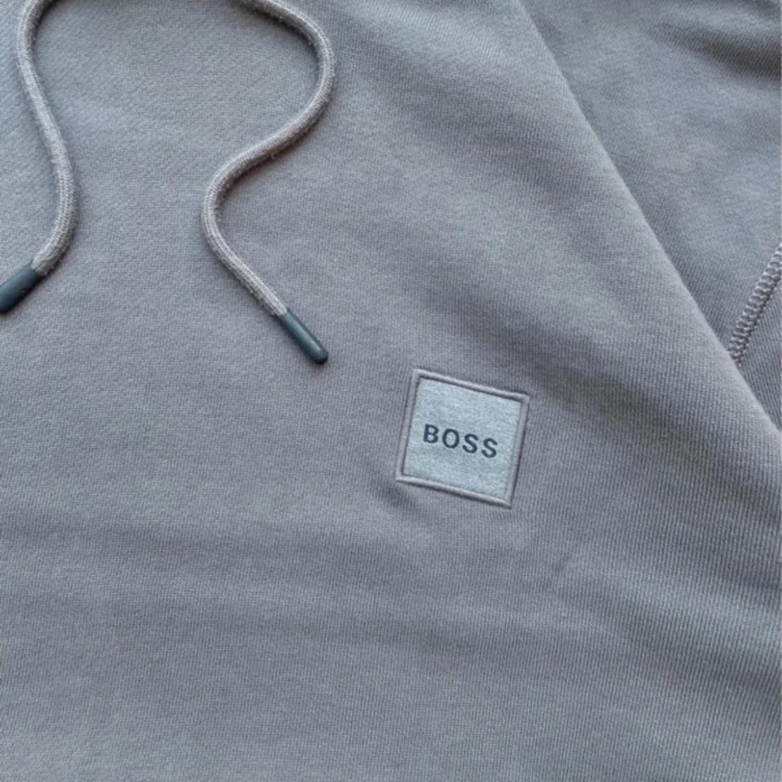 Mörkgrå Hugo Boss hoodie - 3