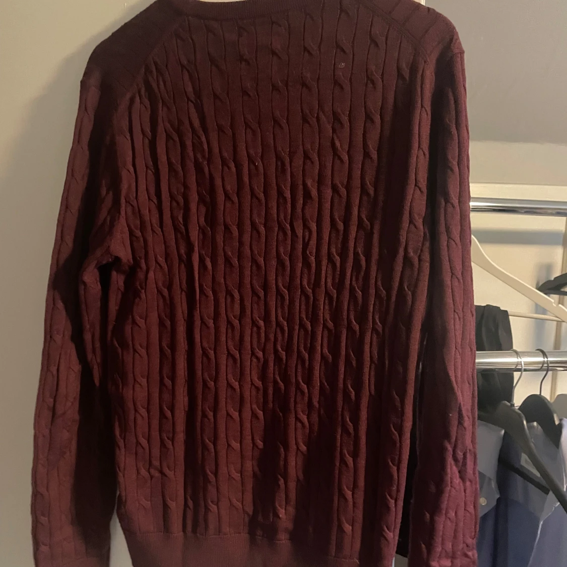 Kabelstickad Morris tröja  - 2