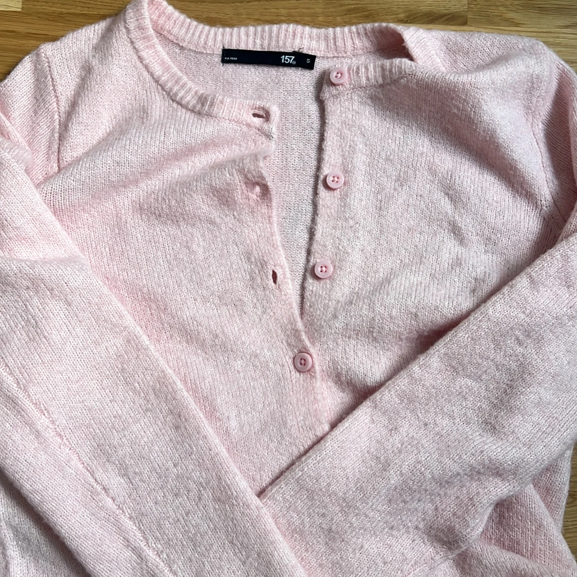 Söt ljusrosa kofta 💕 - 1