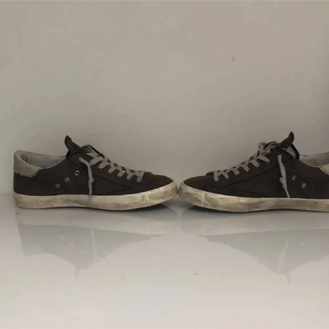 Bruna Philippe Model sneakers i mocka - 1