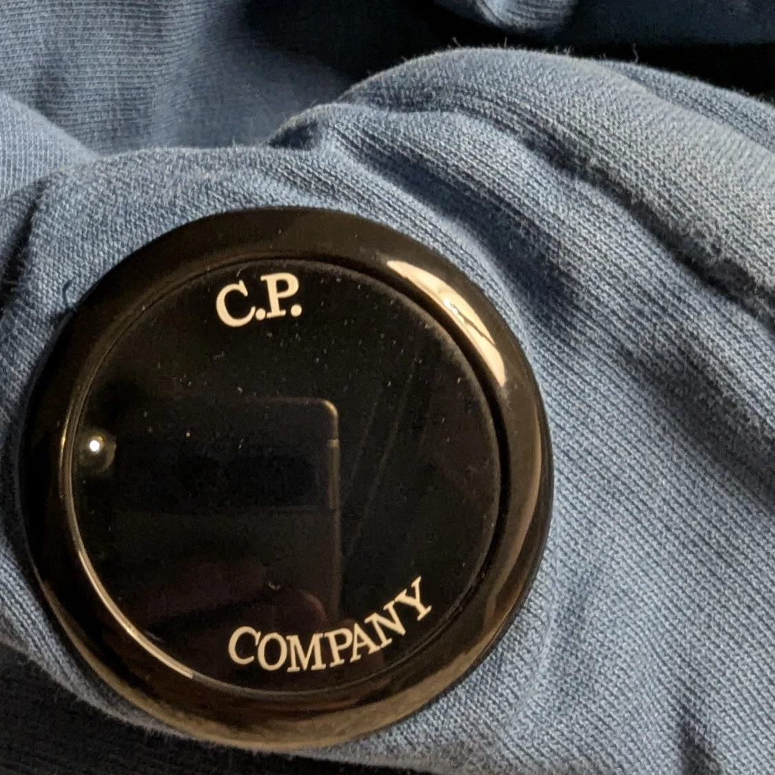 Blå sweatshirt från C.P. Company - 2