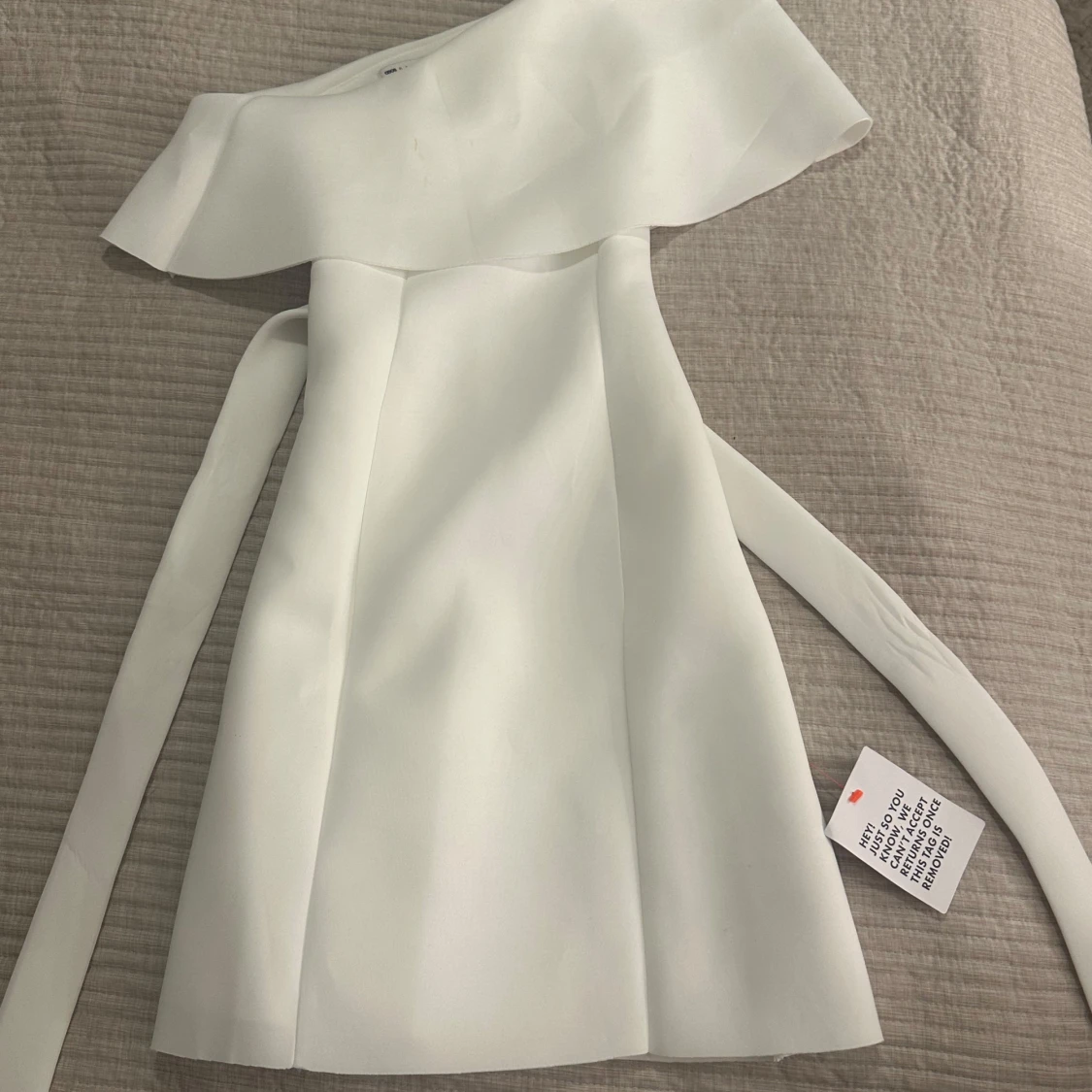 Vit klänning från ASOS DESIGN - 4