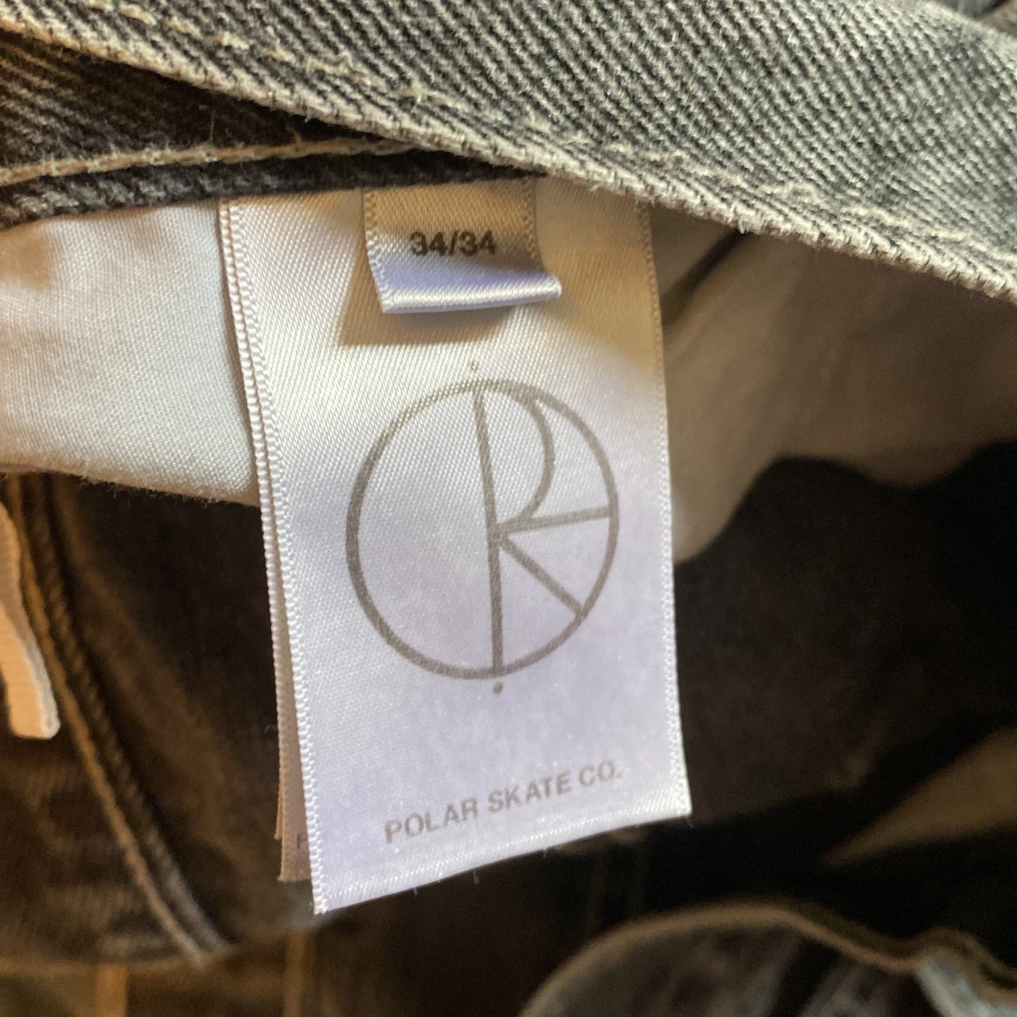 Svarta wide jeans från Polar Skate Co - 3