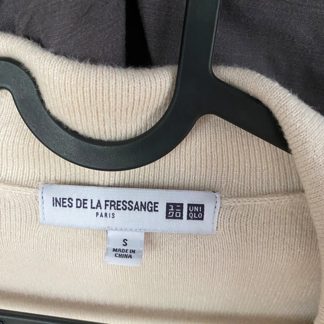 Beige cardigan jacka från Uniqlo S - 1