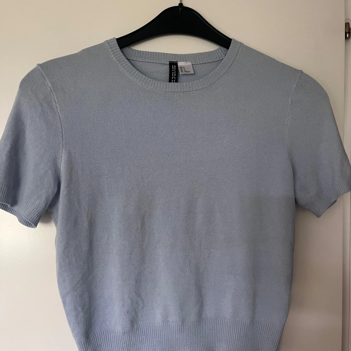 Ljusblå stickad tröja H&M Divided - 1