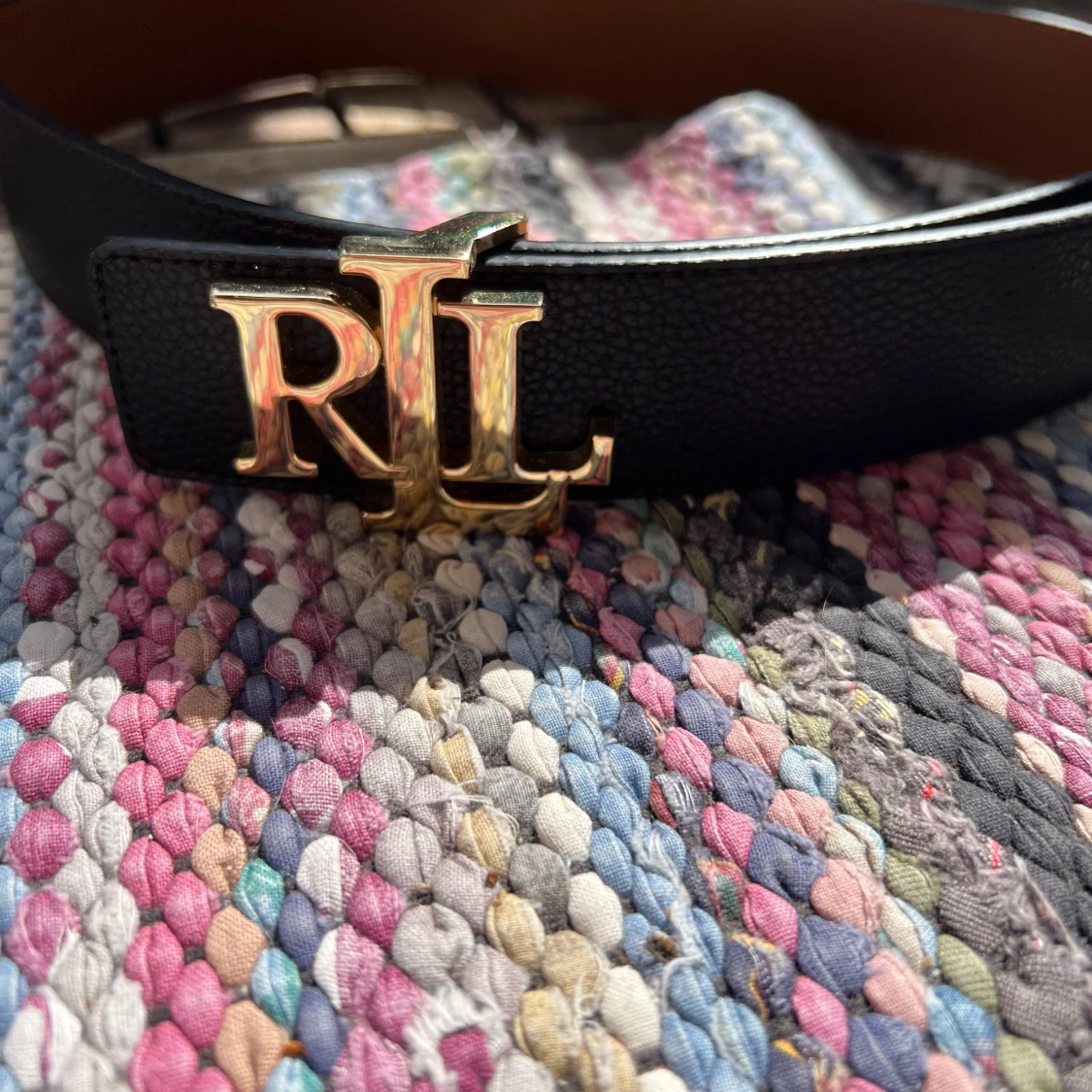 Svart skärp från Ralph Lauren (Guld) - 1