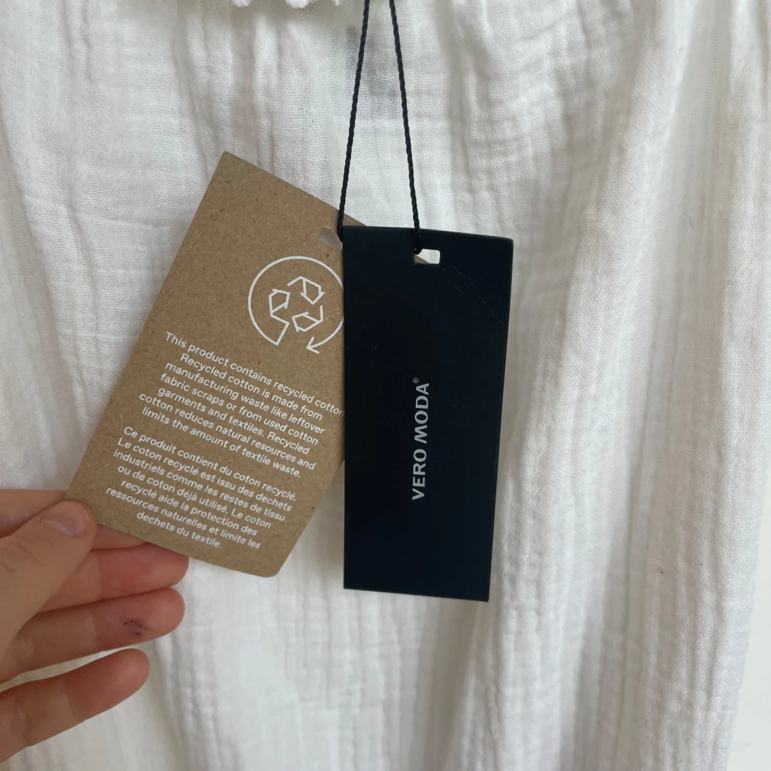 Vit långklänning  - 3