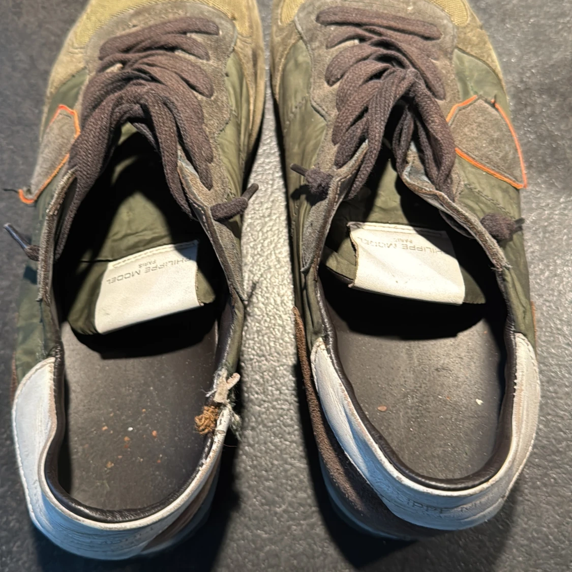 Philippe Model sneakers i olivgrönt - 2