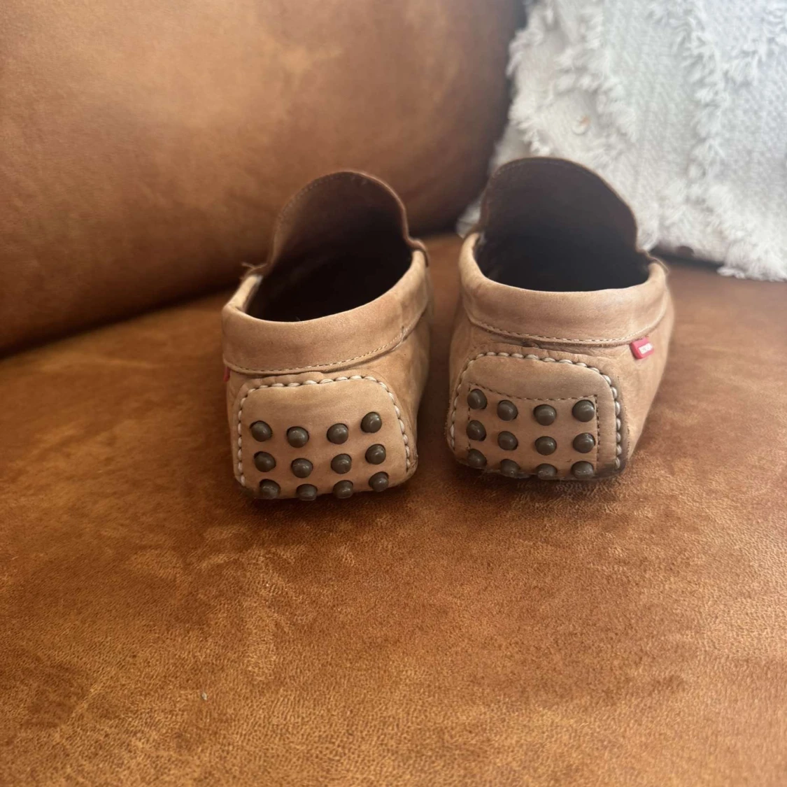 Beige mockaloafers från Wisconsin - 3