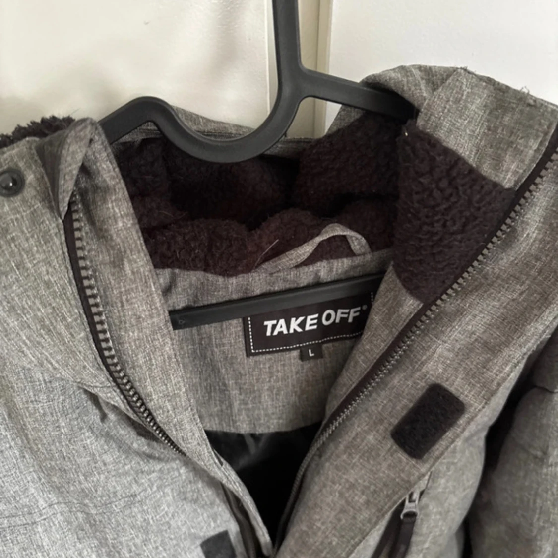 Grå pufferjacka från Take Off  - 1