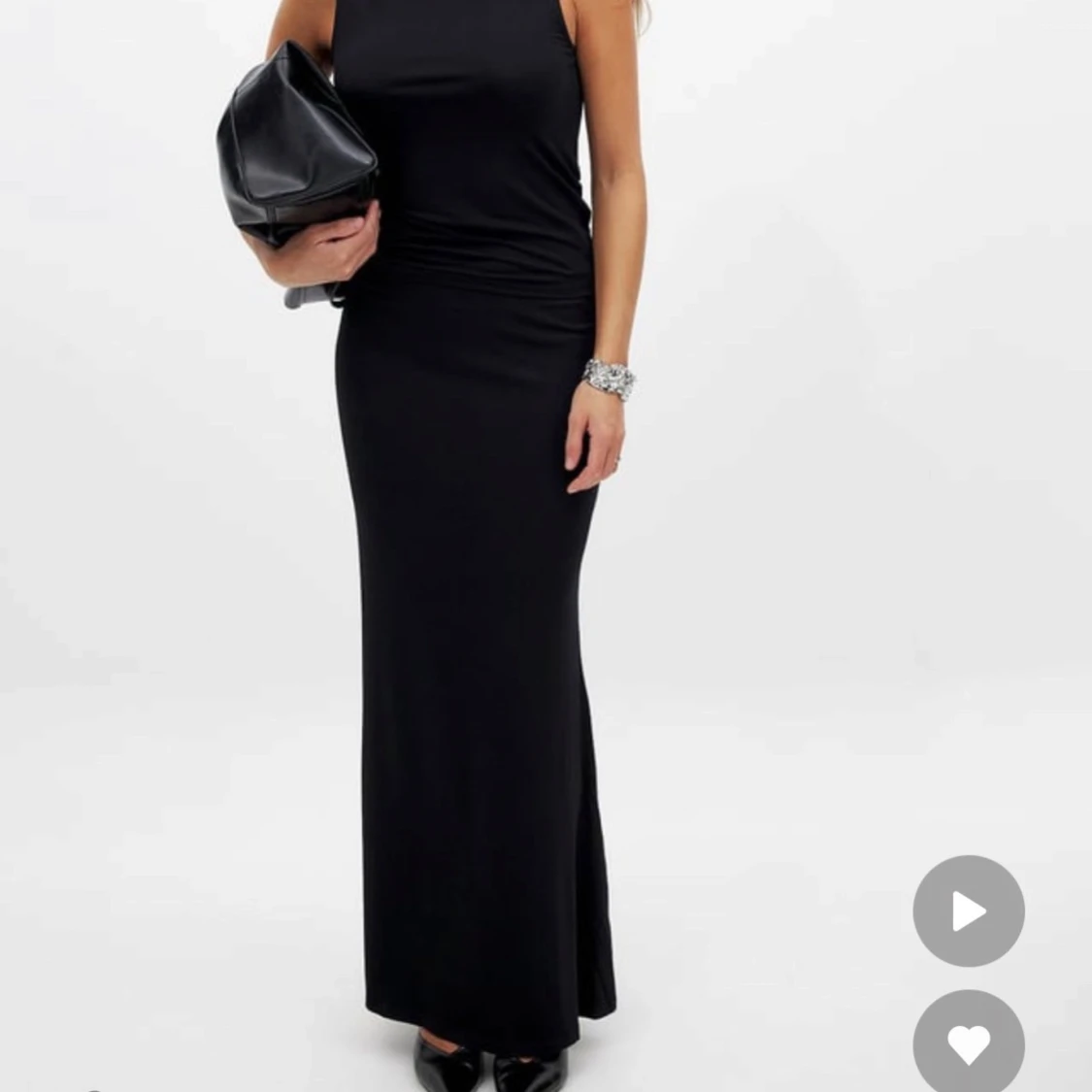 Svart långkjol NAKD - 1