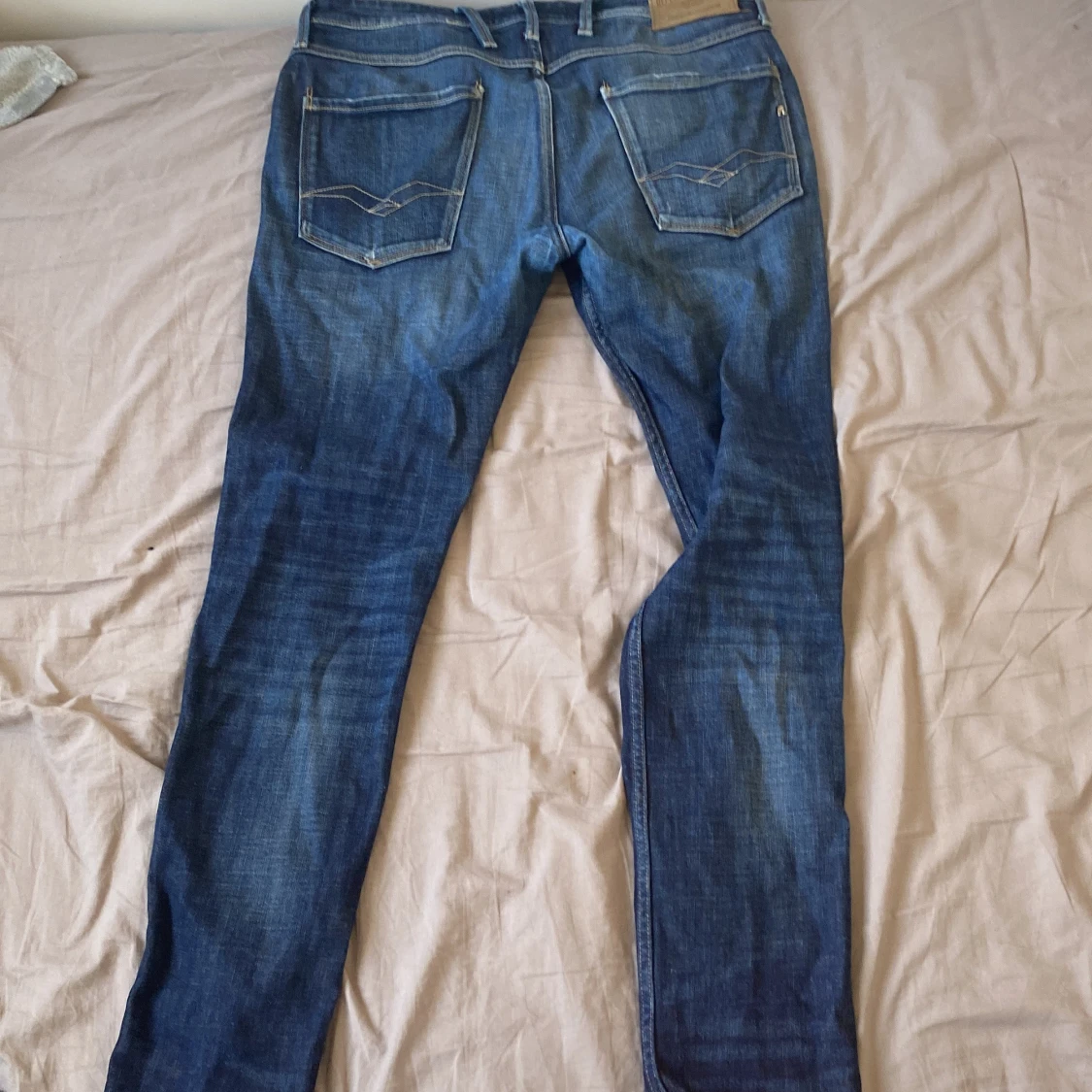 Blå Replay jeansbyxor - 1