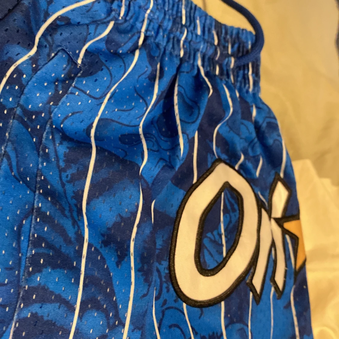 Blå Orlando Magic basketshorts från Just Don - 4