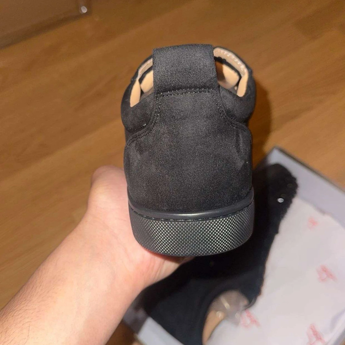 Svarta sneakers med nitar - 1