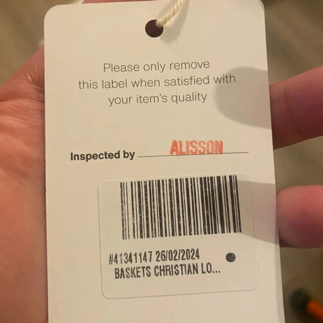 Svarta sneakers med nitar från Christian Louboutin - 3