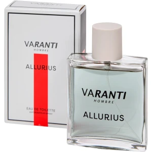 Varanti Homme Allurius eau de toilette - Idealisk för dagligt bruk Kraftig, fräsch doft Royale 100 ml flaska Dofta alltid fräscht och självsäkert med Varanti Allurius. En maskulin doft för varje dag, i en generös flaska.  ✍Specifikationer✍                                     Kön	Manlig Innehåll	100 ml Material flaska	Rösta Typ av parfym	Eau de toilette Ämne	Vätska/spray Typ dispenser	Spra