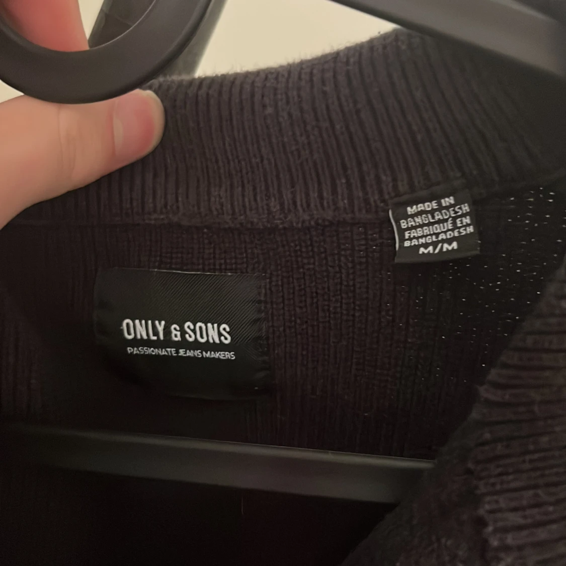 Svart stickad kofta från Only & Sons - 3