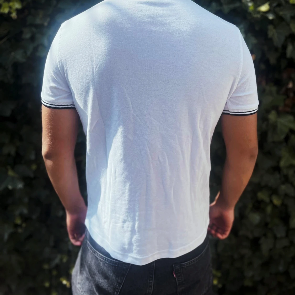 HELT NY Fred Perry piké med svarta detaljer - 1