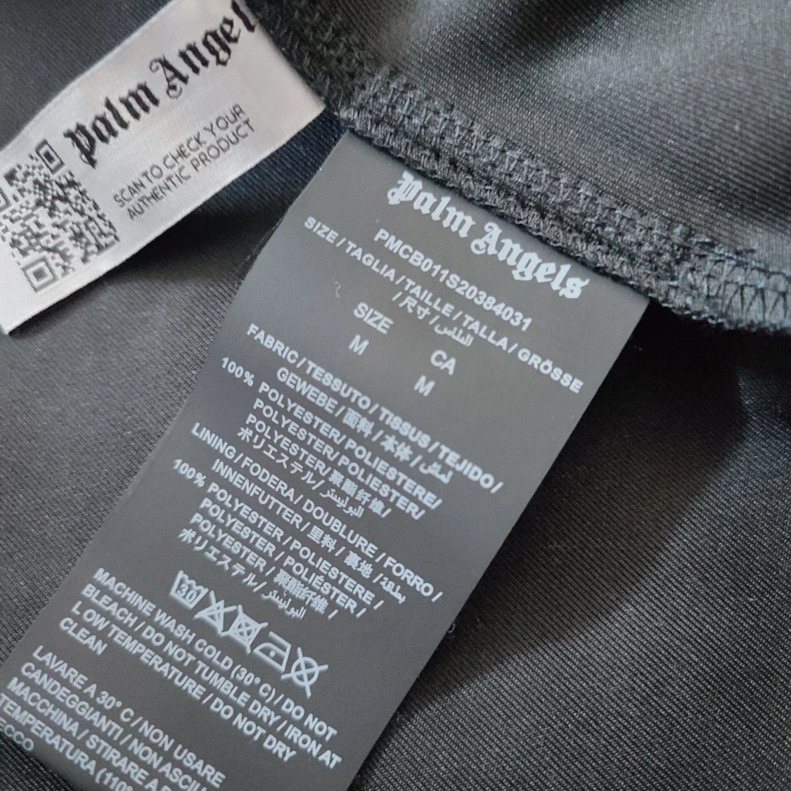 Palm Angels svart track jacket M - 2