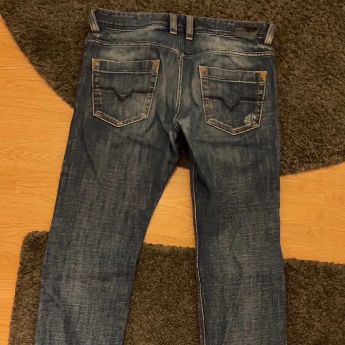 Diesel blå jeans straight fit - 3