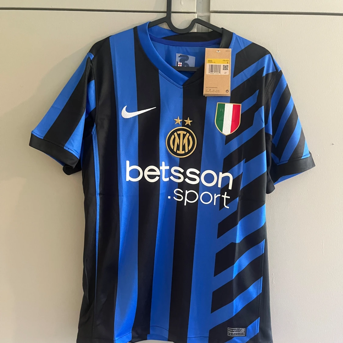 Inter Milan matchtröja Nike blå/svart