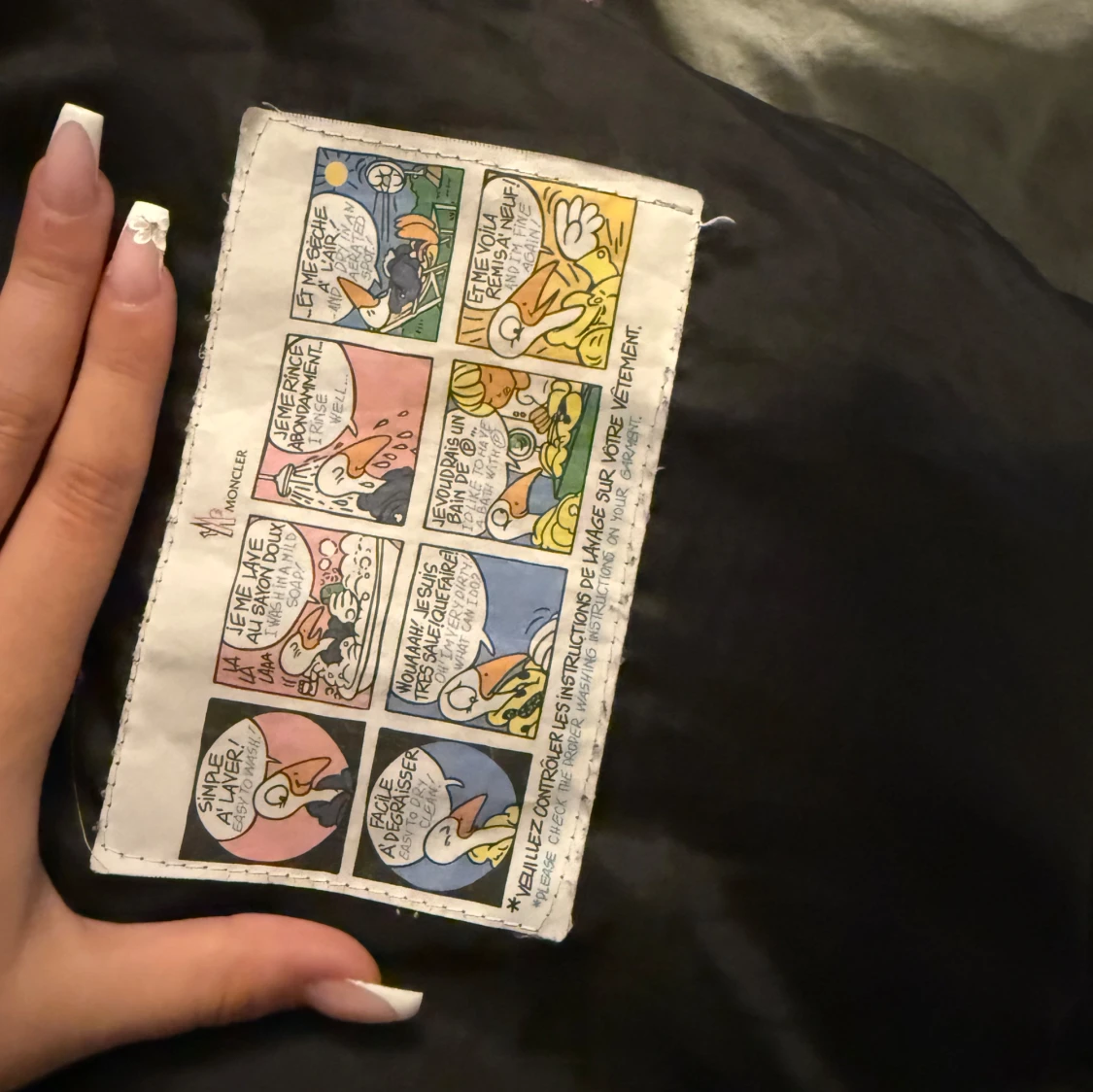 Svart puffjacka från Moncler - 2