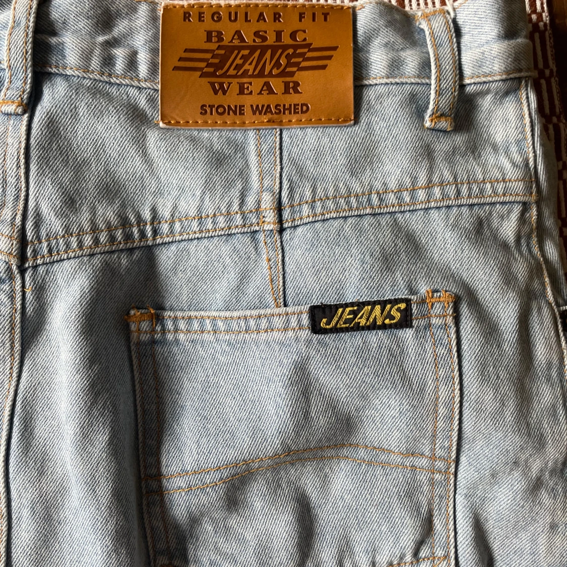 Ljusblå jeanskjol från Toptex